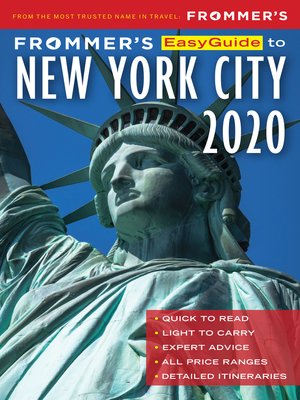 cover image of Frommer's EasyGuide to New York City 2020